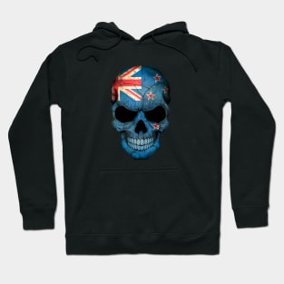 New Zealand Flag Skull Hoodie